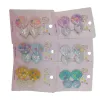 Color shell corazón clip set niñas lindo tocado accesorios caja de regalo Item Picture